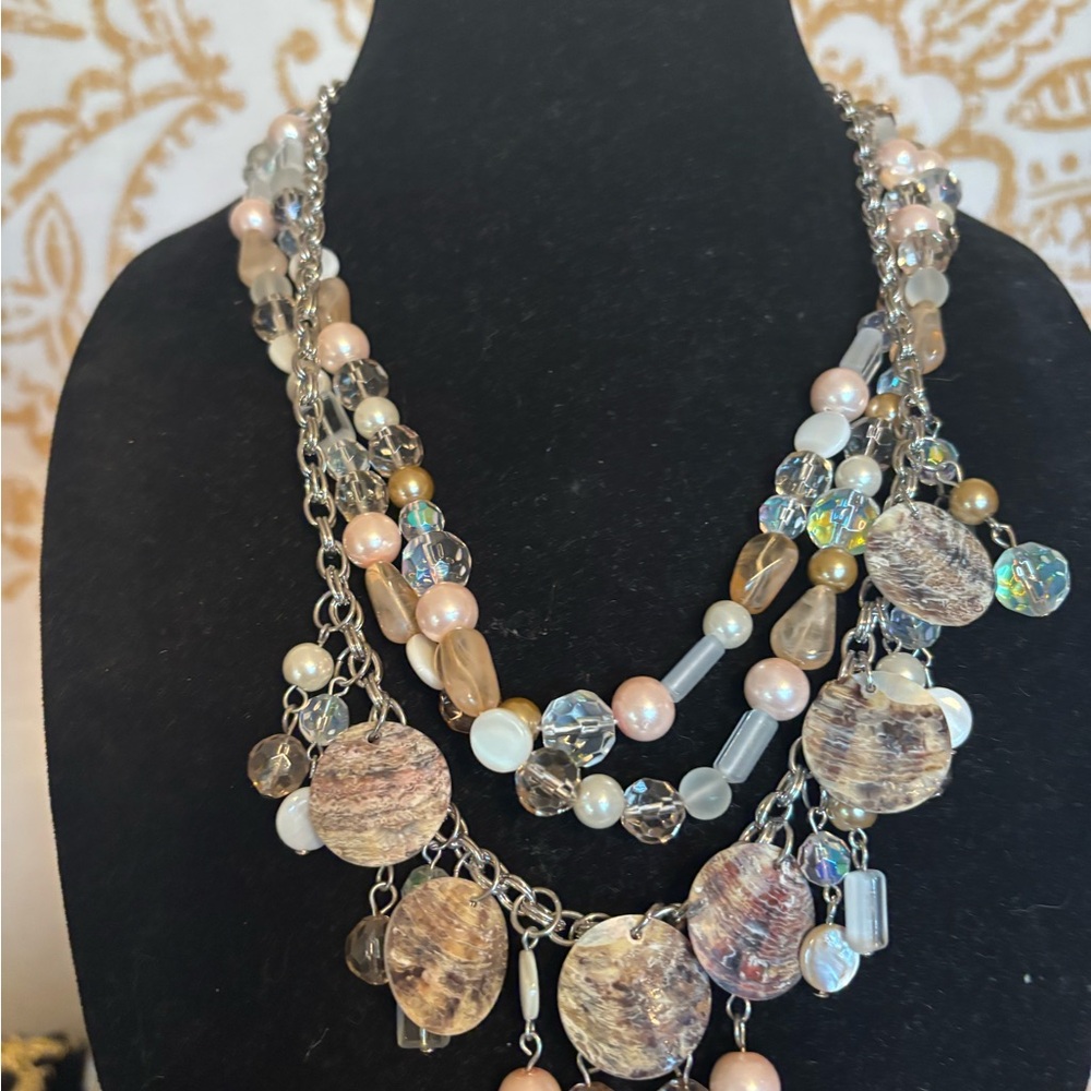 Earthy, Beachy  Necklace Set - Picture 6 of 11